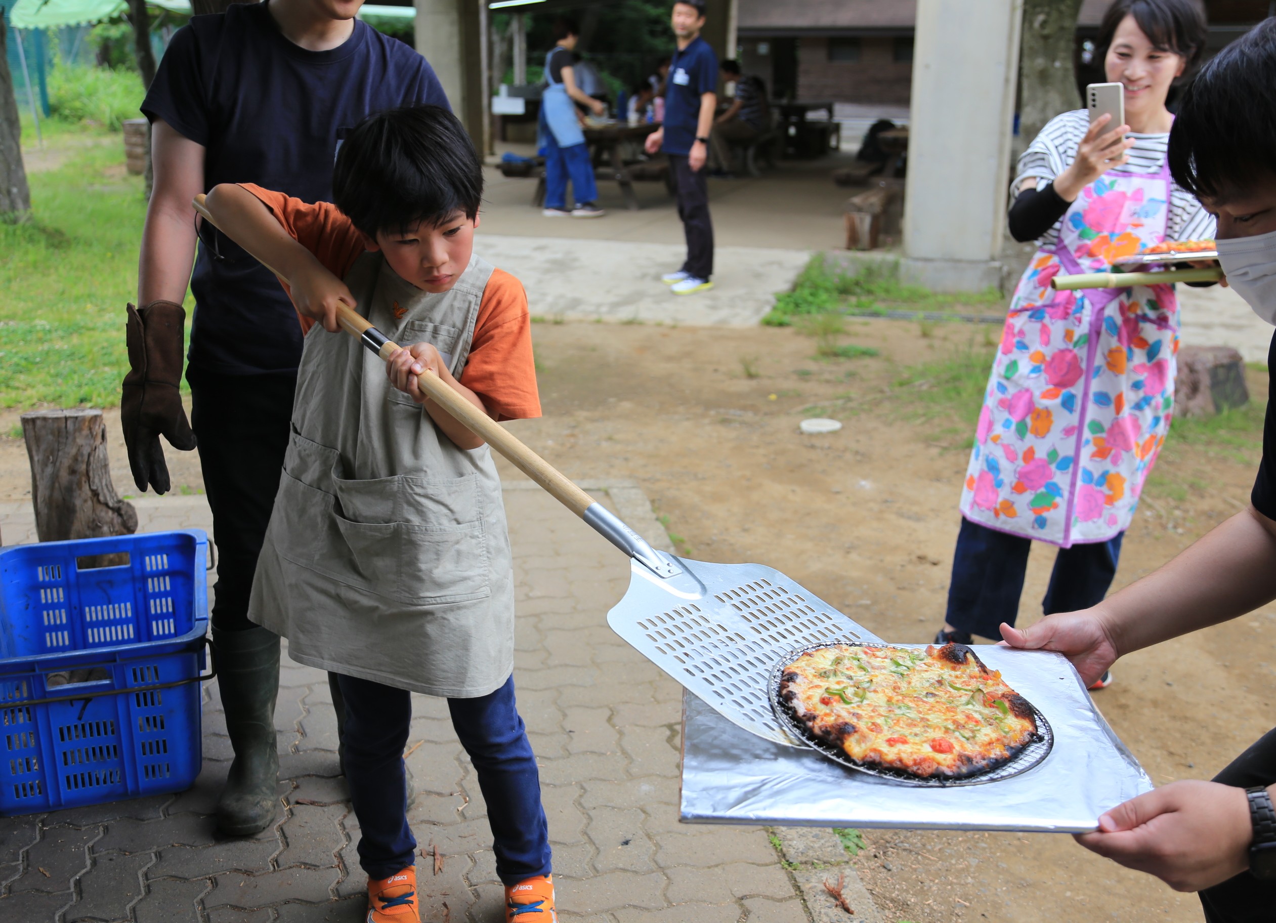 【参加者募集】親子deわいわいクッキング～第1弾 ドラム缶でピザ作り～